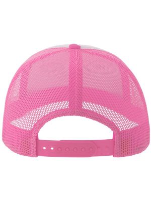 Atlantis Rapper S 5 Panel Structured Foam Mid Profile Curved Visor Recycled Trucker Cap Adult - Image 82