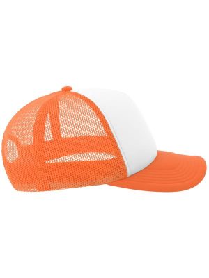 Atlantis Rapper S 5 Panel Structured Foam Mid Profile Curved Visor Recycled Trucker Cap Adult - Image 88