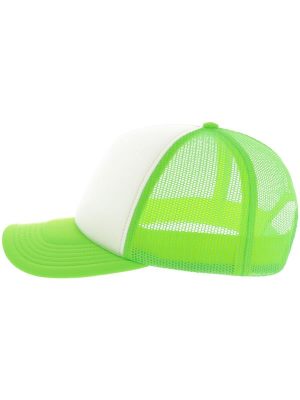 Atlantis Rapper S 5 Panel Structured Foam Mid Profile Curved Visor Recycled Trucker Cap Adult - Image 91