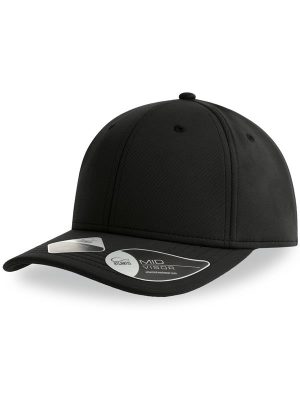 Atlantis Skye 6 Panel Structured Mid Profile Mid Visor Dope Dye Recycled Cap Adult - Image 2