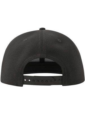 Atlantis Snapback Flat Visor 6 Panel Sustainable Cap Adult - Image 3