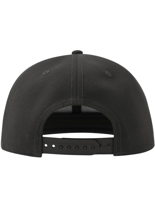 Atlantis Snapback Flat Visor 6 Panel Sustainable Cap Adult