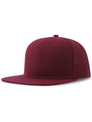 Atlantis Snapback Flat Visor 6 Panel Sustainable Cap Adult - Image 5