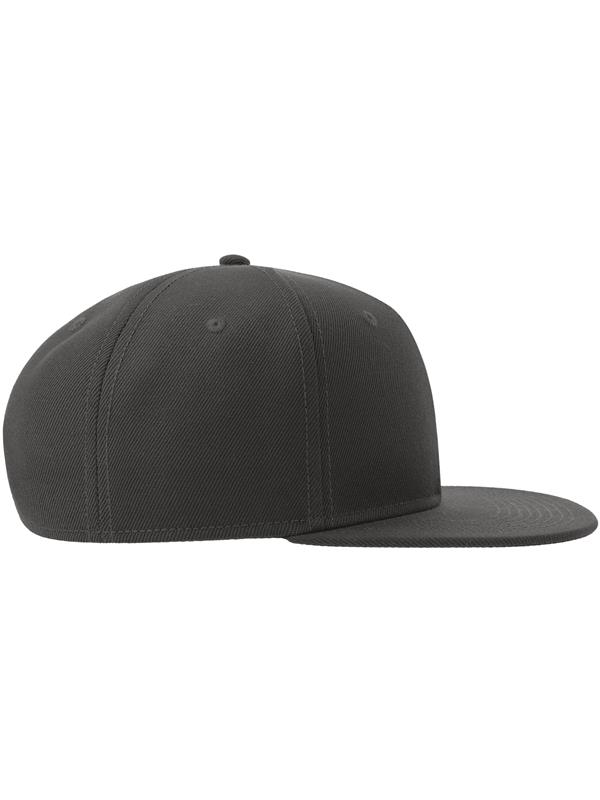 Atlantis Snapback Flat Visor 6 Panel Sustainable Cap Adult