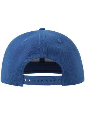 Atlantis Snapback Flat Visor 6 Panel Sustainable Cap Adult - Image 27