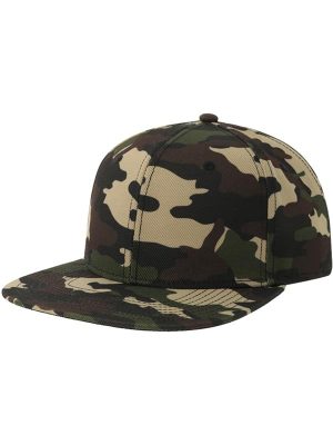 Atlantis Snapback Flat Visor 6 Panel Sustainable Cap Adult - Image 33