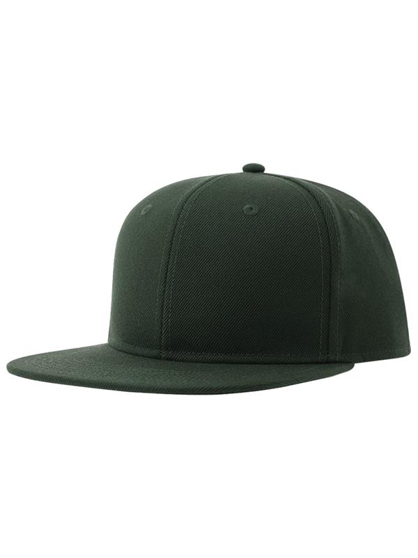 Atlantis Snapback Flat Visor 6 Panel Sustainable Cap Adult