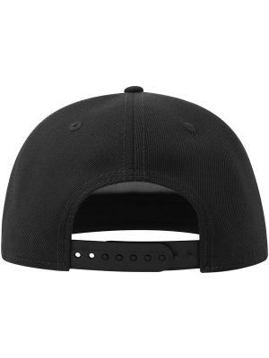 Atlantis Snapback Flat Visor 5 Panel Sustainable Cap Adult - Image 3