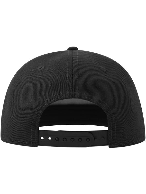 Atlantis Snapback Flat Visor 5 Panel Sustainable Cap Adult