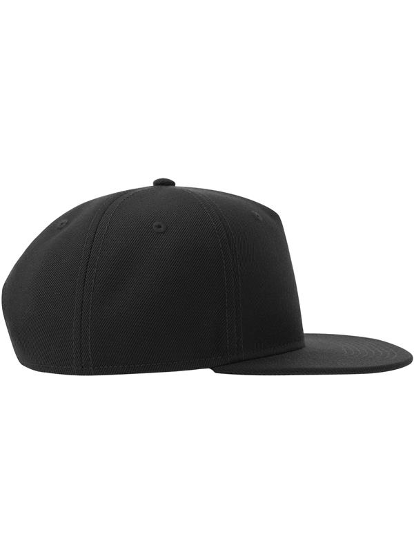 Atlantis Snapback Flat Visor 5 Panel Sustainable Cap Adult
