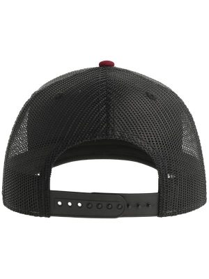 Atlantis Sonic S 6 Panel Structured Mid Profile Mid Visor Contrast Organic Trucker Cap Adult - Image 9
