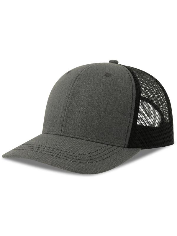 Atlantis Sonic S 6 Panel Structured Mid Profile Mid Visor Contrast Organic Trucker Cap Adult