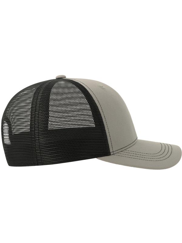 Atlantis Sonic S 6 Panel Structured Mid Profile Mid Visor Contrast Organic Trucker Cap Adult