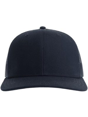 Atlantis Sonic S 6 Panel Structured Mid Profile Mid Visor Contrast Organic Trucker Cap Adult - Image 47