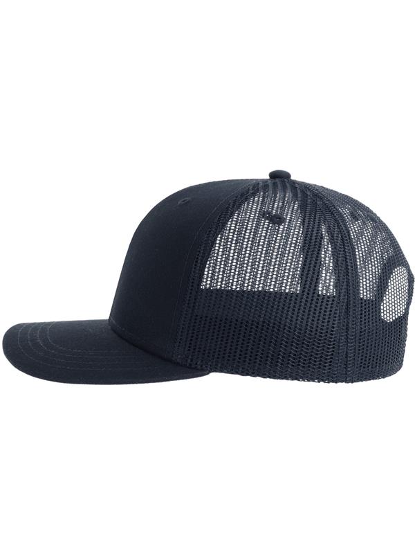 Atlantis Sonic S 6 Panel Structured Mid Profile Mid Visor Contrast Organic Trucker Cap Adult