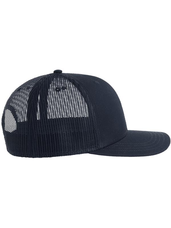 Atlantis Sonic S 6 Panel Structured Mid Profile Mid Visor Contrast Organic Trucker Cap Adult