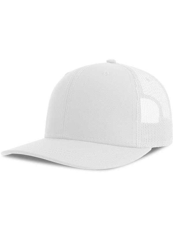 Atlantis Sonic S 6 Panel Structured Mid Profile Mid Visor Contrast Organic Trucker Cap Adult
