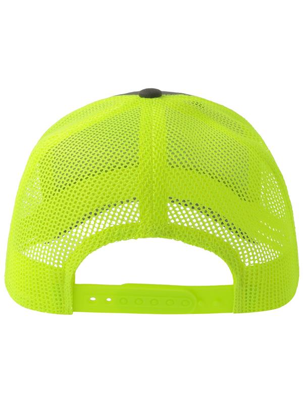 Atlantis Sonic S 6 Panel Structured Mid Profile Mid Visor Contrast Organic Trucker Cap Adult