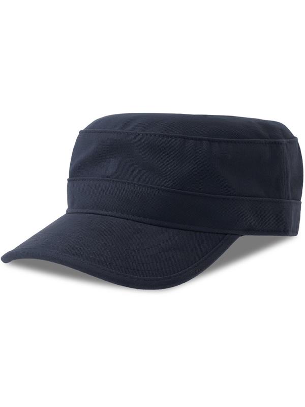 Atlantis Tank S 1 Panel Unstructured Curved Visor Organic Military Cap Adult