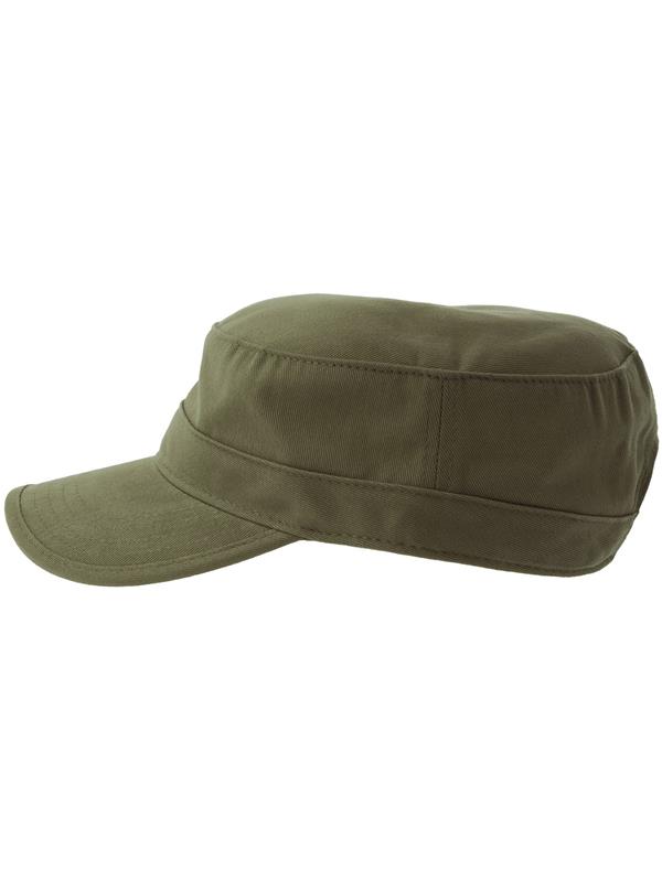 Atlantis Tank S 1 Panel Unstructured Curved Visor Organic Military Cap Adult