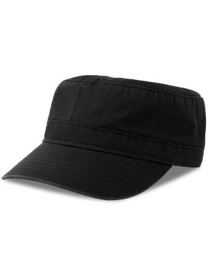 Atlantis Uniform S 2 Panel Unstructured Curved Visor Twill Organic Military Cap Adult - Image 2