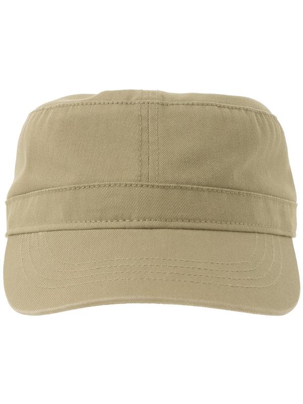 Atlantis Uniform S 2 Panel Unstructured Curved Visor Twill Organic Military Cap Adult