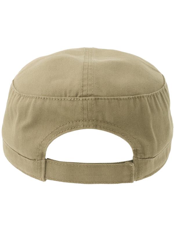 Atlantis Uniform S 2 Panel Unstructured Curved Visor Twill Organic Military Cap Adult
