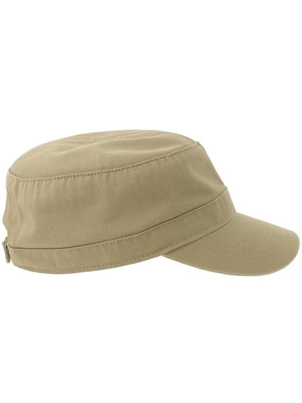 Atlantis Uniform S 2 Panel Unstructured Curved Visor Twill Organic Military Cap Adult