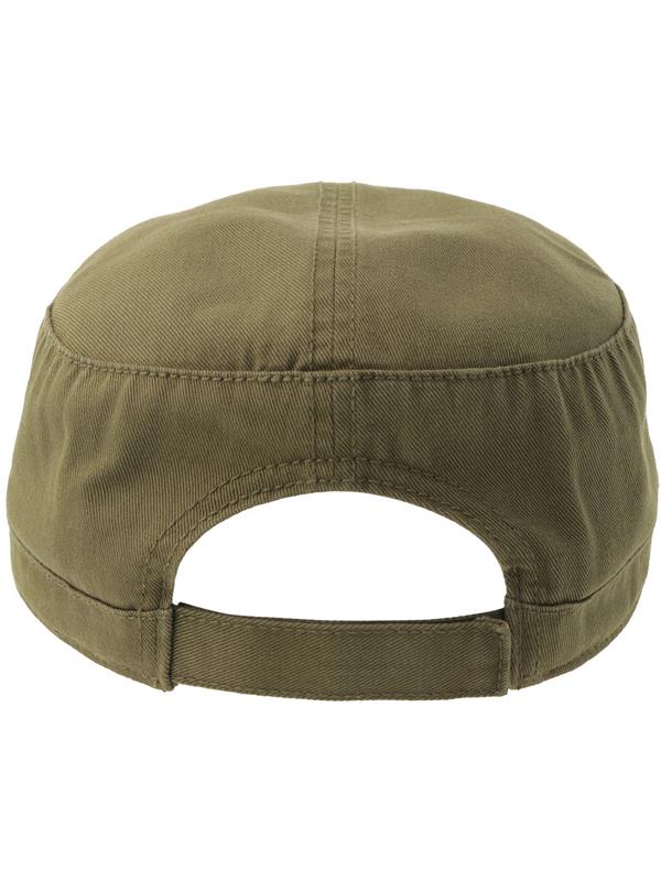 Atlantis Uniform S 2 Panel Unstructured Curved Visor Twill Organic Military Cap Adult