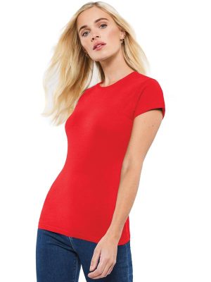 Casual Classics Classic Ringspun 150 Regular Fit Tee Ladies - Image 17