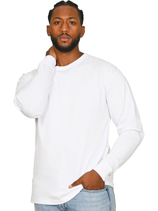 Casual Classics Supreme Organic Combed 220 Regular Fit LS Tee Adult
