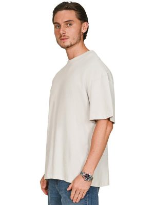 Casual Classics Core Combed 180 Oversize Fit Extended Neck Tee Adult - Image 36