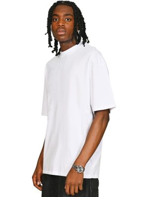 Casual Classics Core Combed 180 Oversize Fit Extended Neck Tee Tall Adult - Image 35