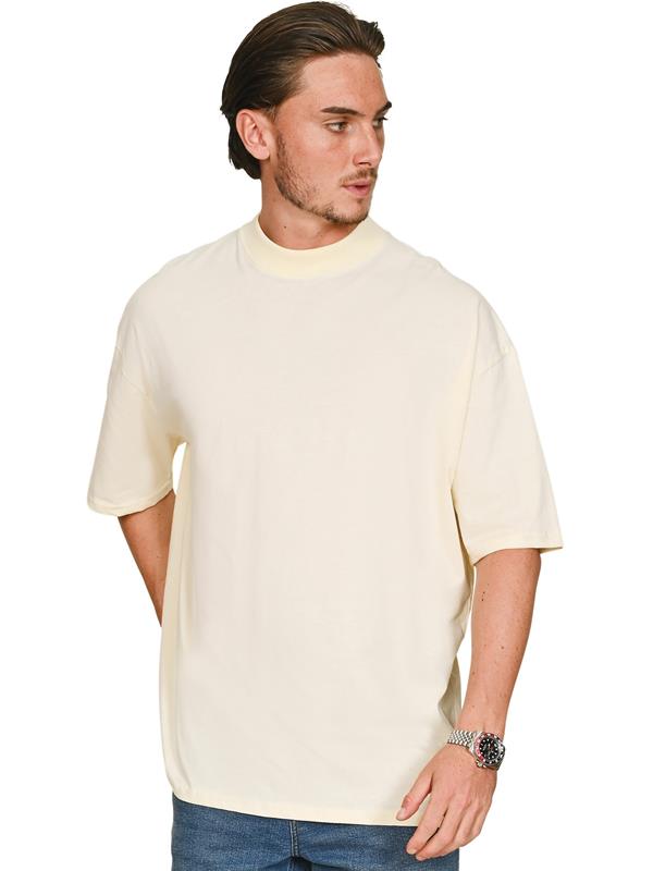 Casual Classics Core Ringspun 150 Oversize Fit Extended Neck Tee Tall Adult