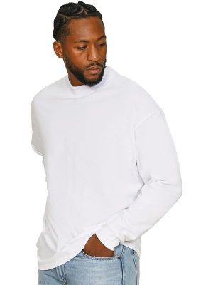 Casual Classics Core Combed 180 Oversize Fit Extended Neck LS Tee Adult - Image 15