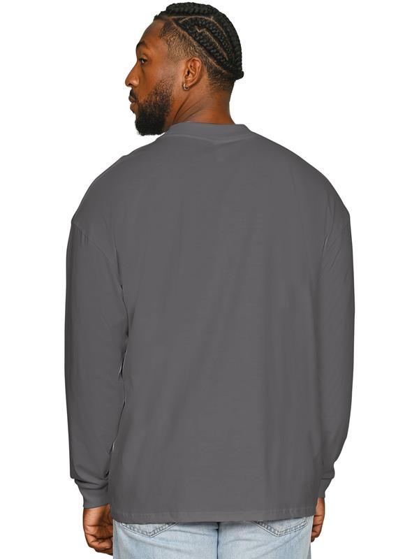 Casual Classics Core Combed 180 Oversize Fit Extended Neck LS Tee Adult