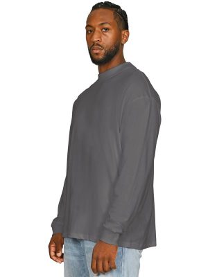 Casual Classics Core Combed 180 Oversize Fit Extended Neck LS Tee Adult - Image 12