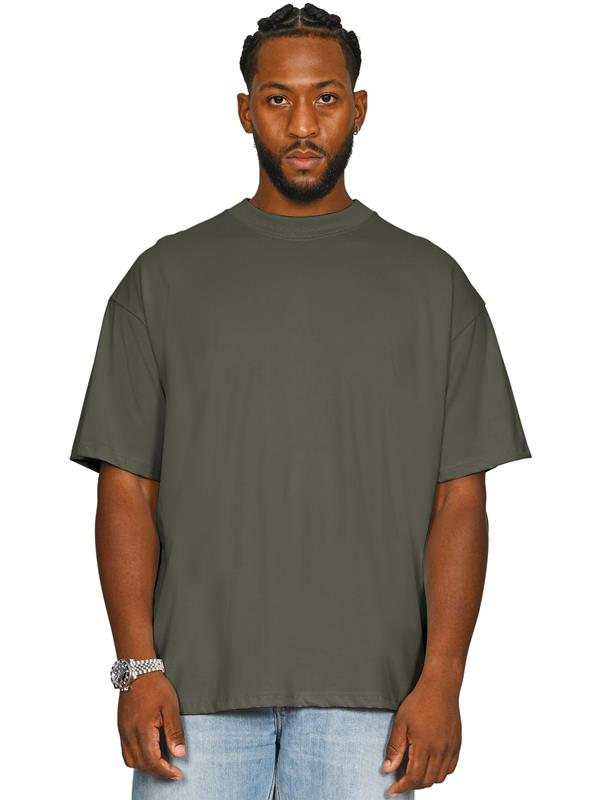 Casual Classics Premium Combed 220 Oversize Fit Extended Neck Tee Adult