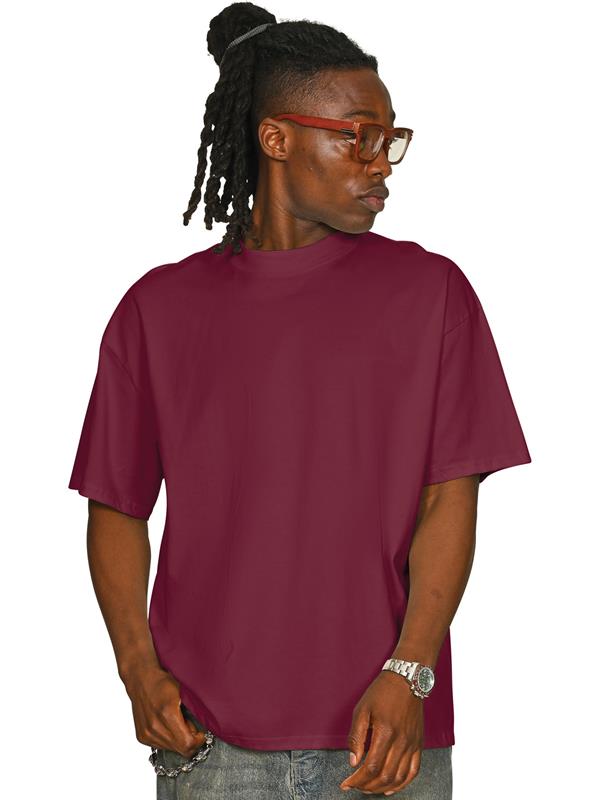 Casual Classics Premium Combed 220 Oversize Fit Extended Neck Tee Adult