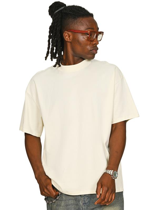 Casual Classics Premium Combed 220 Oversize Fit Extended Neck Tee Adult