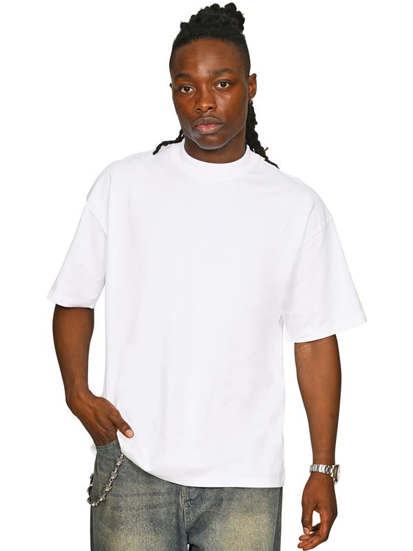 Casual Classics Premium Combed 220 Oversize Fit Extended Neck Tee Adult