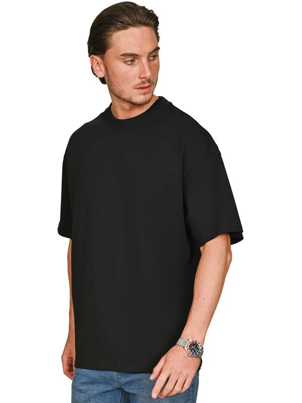 Casual Classics Premium Combed 220 Oversize Fit Extended Neck Tee Adult