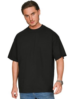 Casual Classics Premium Combed 220 Oversize Fit Extended Neck Tee Adult - Image 3