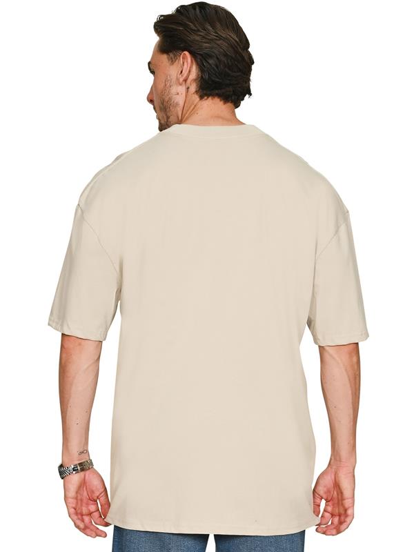 Casual Classics Premium Combed 220 Oversize Fit Extended Neck Tee Tall Adult