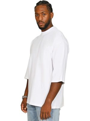 Casual Classics Premium Combed 220 Oversize Fit Extended Neck Half Sleeve Tee Adult - Image 12