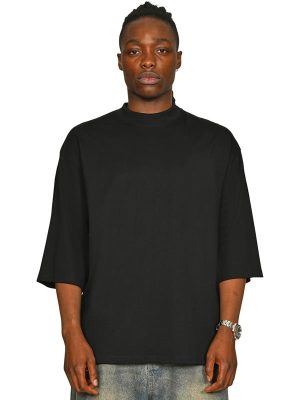 Casual Classics Premium Combed 220 Oversize Fit Extended Neck Half Sleeve Tee Adult - Image 4