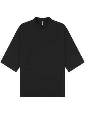 Casual Classics Premium Combed 220 Oversize Fit Extended Neck Half Sleeve Tee Adult - Image 7