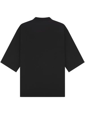 Casual Classics Premium Combed 220 Oversize Fit Extended Neck Half Sleeve Tee Adult - Image 8