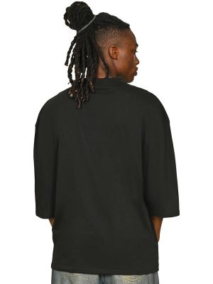 Casual Classics Premium Combed 220 Oversize Fit Extended Neck Half Sleeve Tee Tall Adult - Image 4