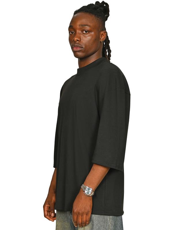Casual Classics Premium Combed 220 Oversize Fit Extended Neck Half Sleeve Tee Tall Adult